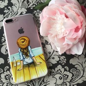 Accessories - FASHION TRAVEL GIRL IPHONE 7 & 7 8 PLUS SOFT CASE Accessories - FASHION TRAVEL GIRL IPHONE 7 & 7 8 PLUS SOFT CASE